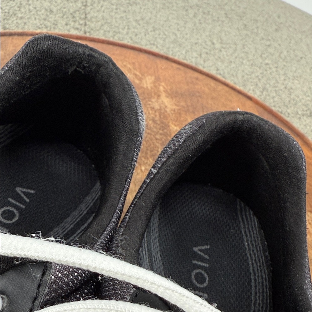 Vionic Women's Gray, Black & White Casual Sneakers - Picture 13 of 15